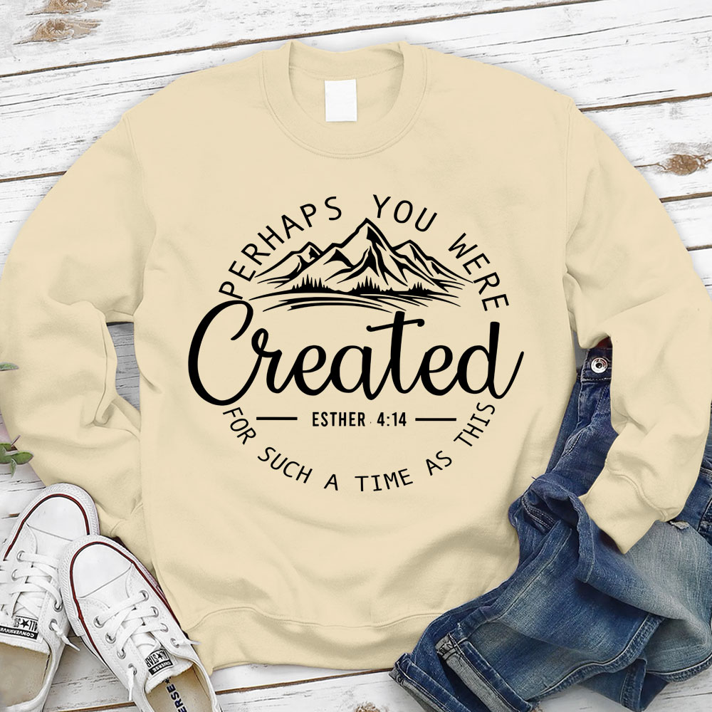 Created with a Purpose Unisex Christian Sweatshirt