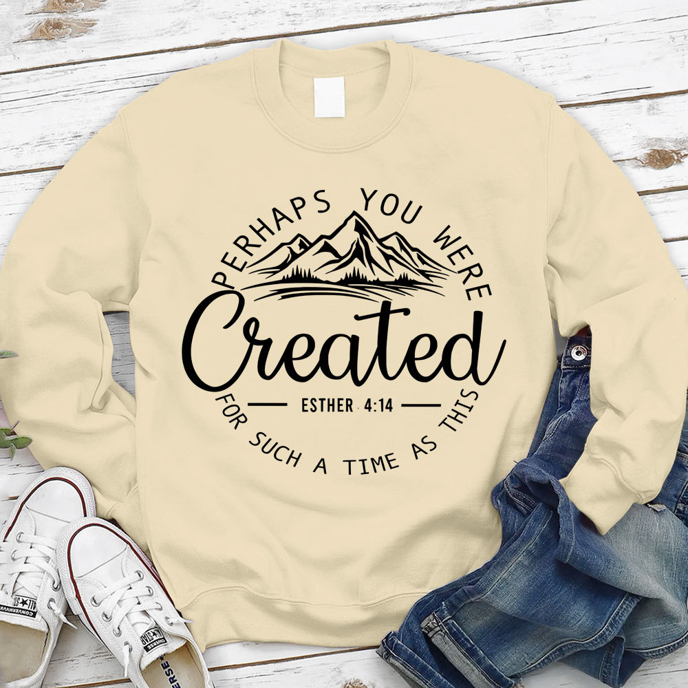 Created with a Purpose Unisex Christian Sweatshirt