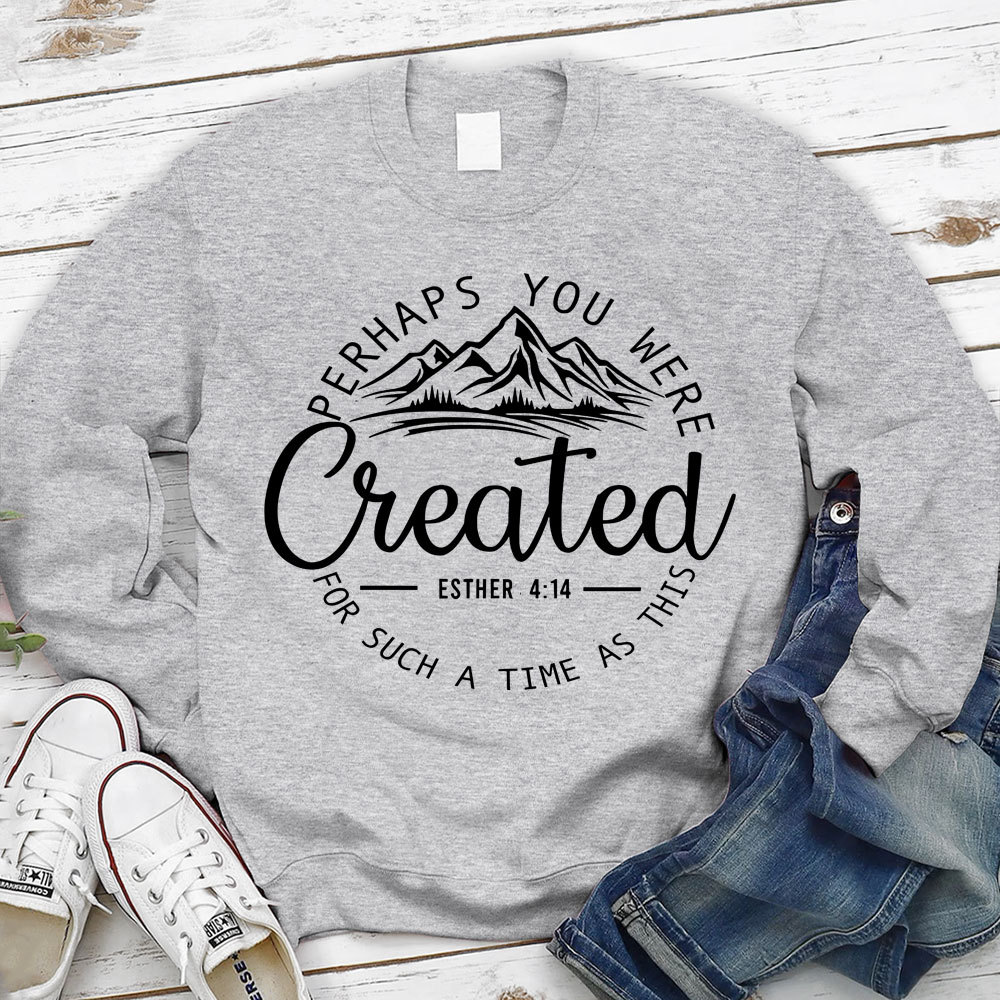 Created with a Purpose Unisex Christian Sweatshirt