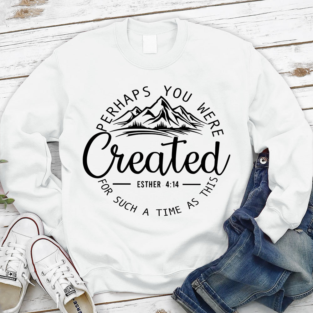 Created with a Purpose Unisex Christian Sweatshirt