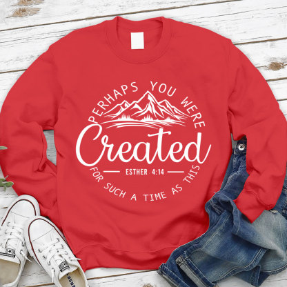 Created with a Purpose Unisex Christian Sweatshirt