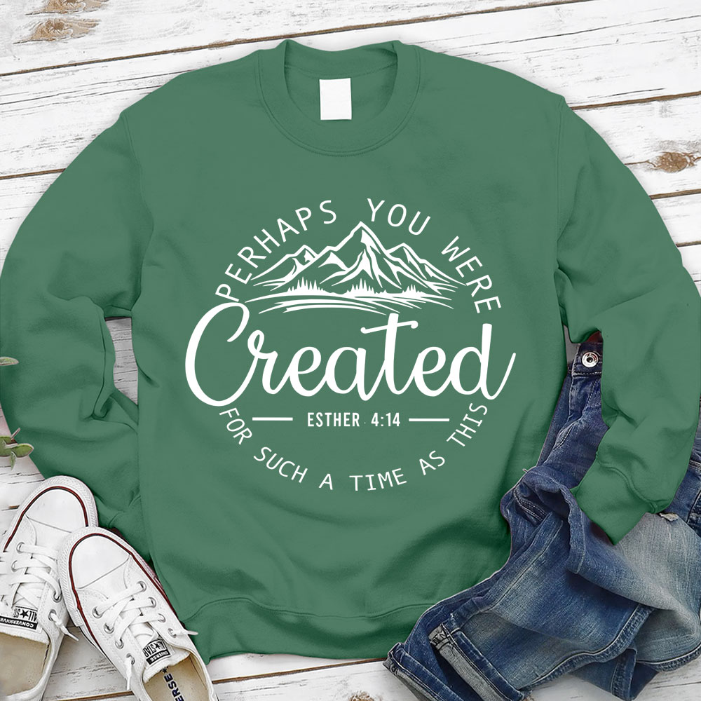 Created with a Purpose Unisex Christian Sweatshirt