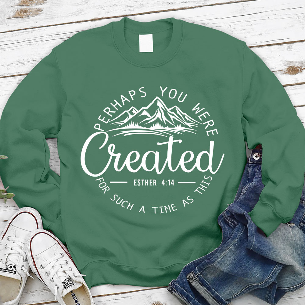 Created with a Purpose Unisex Christian Sweatshirt