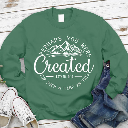 Created with a Purpose Unisex Christian Sweatshirt