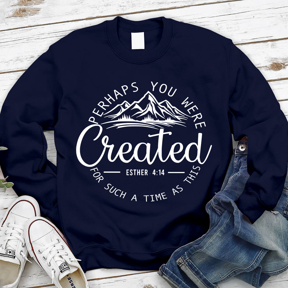 Created with a Purpose Unisex Christian Sweatshirt