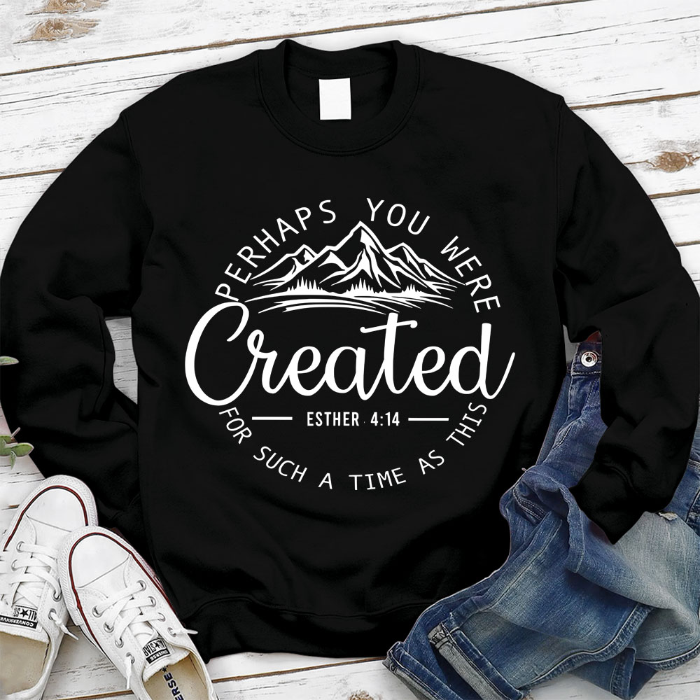 Created with a Purpose Unisex Christian Sweatshirt