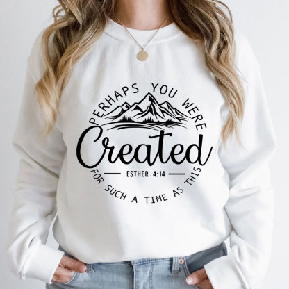 Created with a Purpose Unisex Christian Sweatshirt