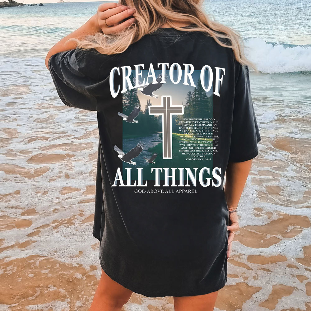 Creator Of All Christian Washed T-Shirt