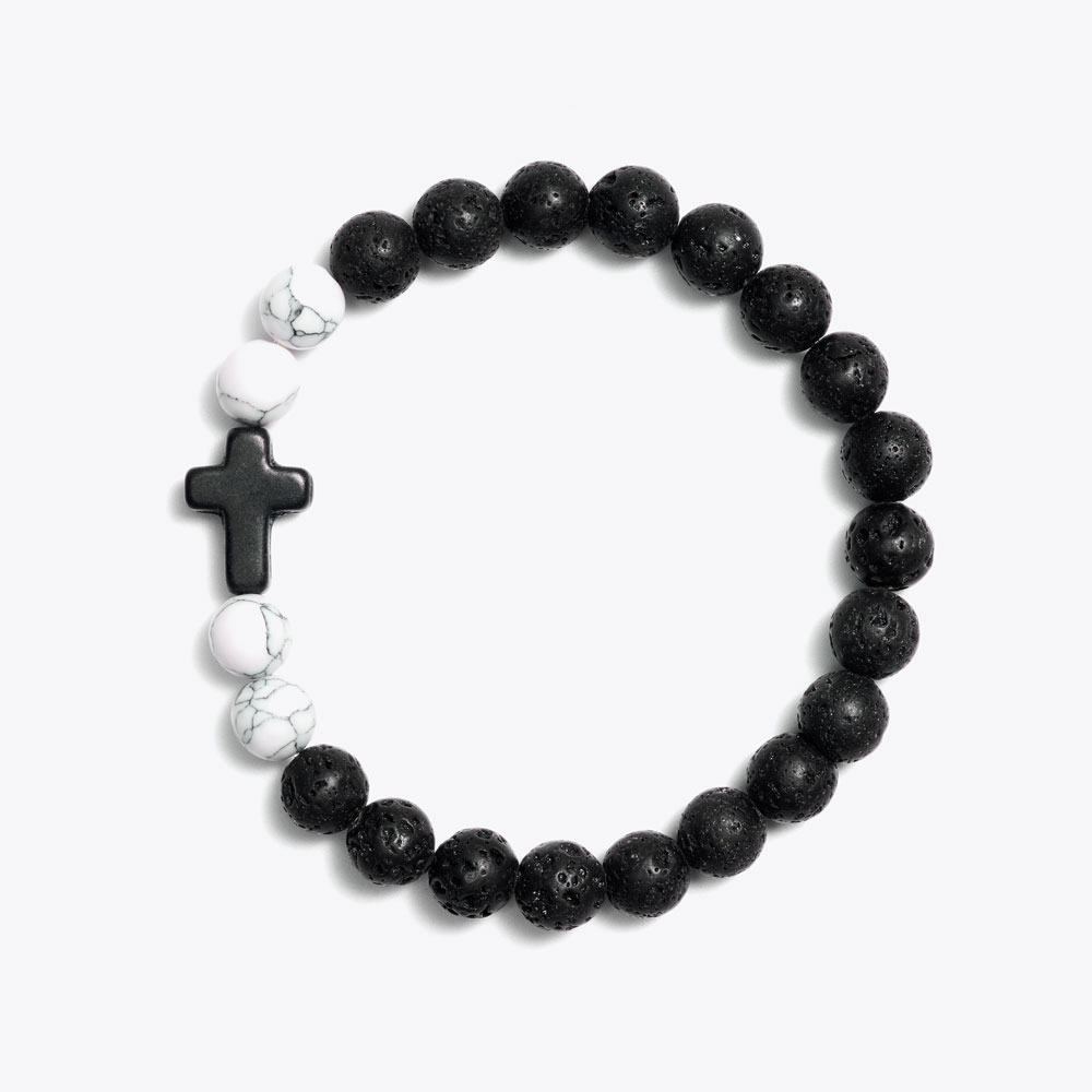Cross Charm Beaded Bracelets – Faith Meets Style