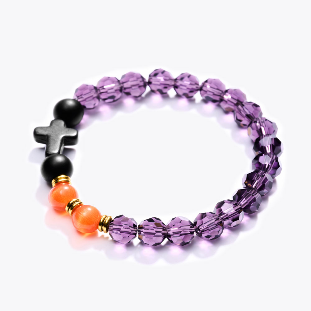 Cross Charm Beaded Bracelets – Faith Meets Style