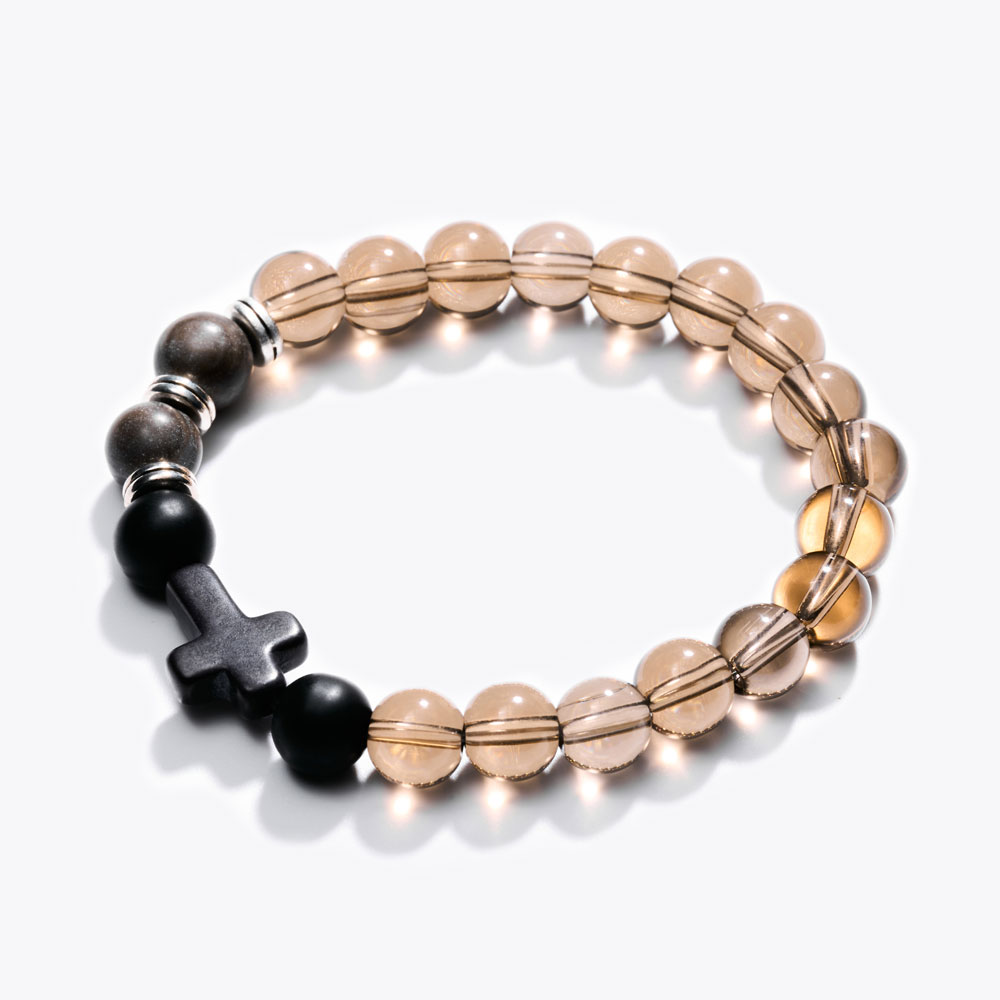 Cross Charm Beaded Bracelets – Faith Meets Style