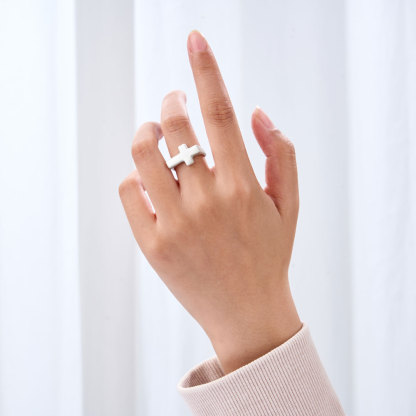Cross Christian 925 Sterling Silver Ring