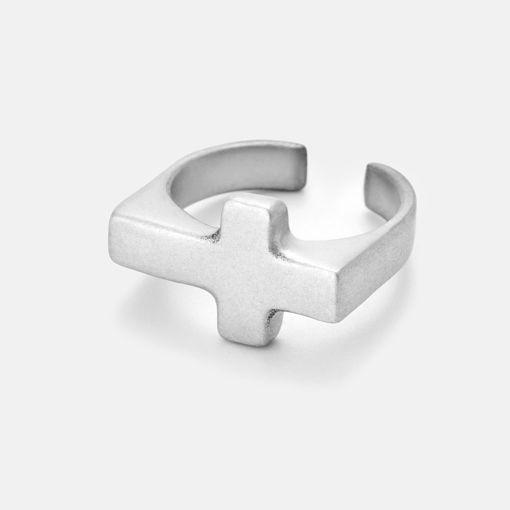 Cross Christian 925 Sterling Silver Ring