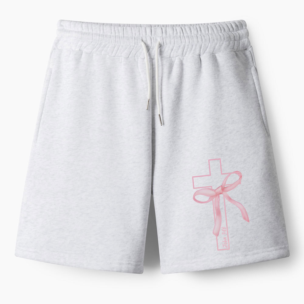 Cross Christian Fleece Shorts