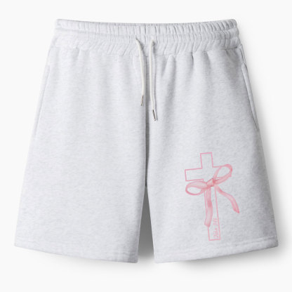 Cross Christian Fleece Shorts