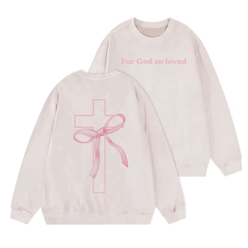 Cross Christian Washed Sweatshirt