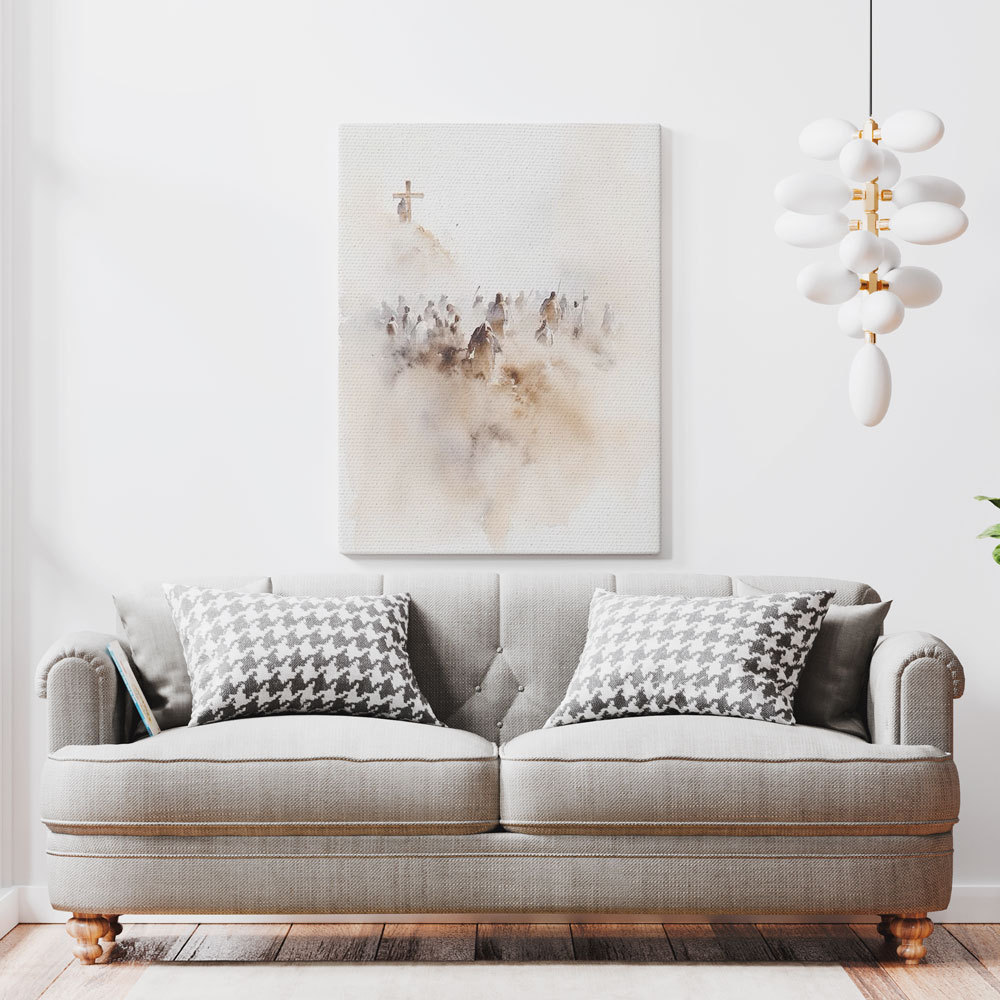 Cross Crucifixion Christian Canva Wall Art