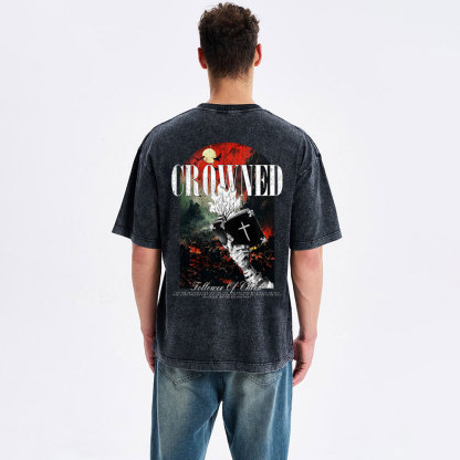 Crowned Christian Washed T-Shirt