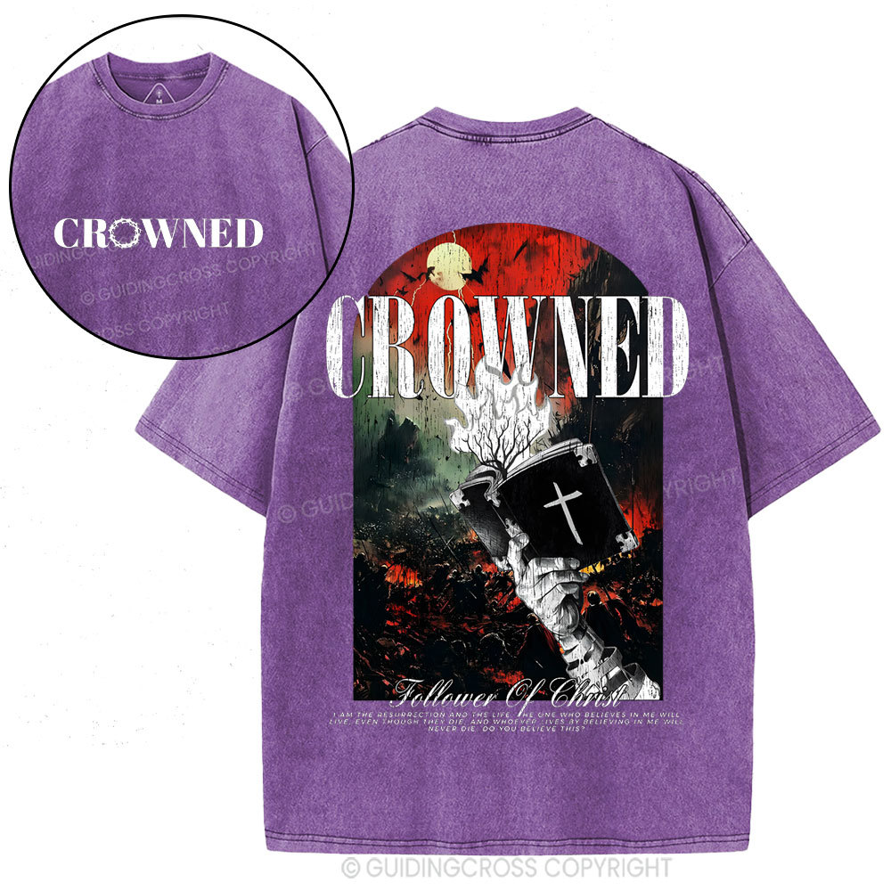 Crowned Christian Washed T-Shirt