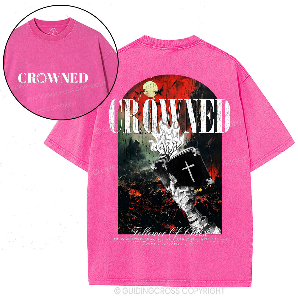 Crowned Christian Washed T-Shirt
