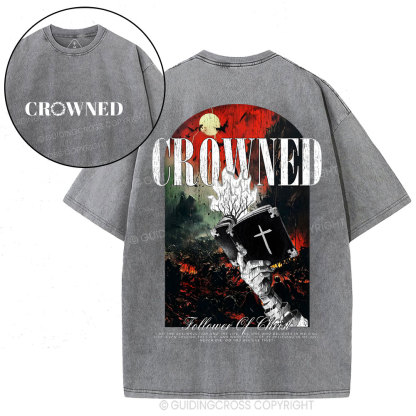 Crowned Christian Washed T-Shirt