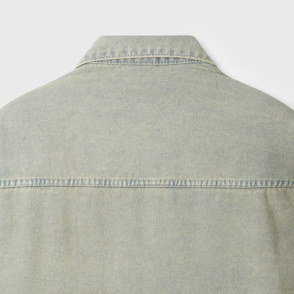 I Will Give You A New Heart And Put A New Spirit Christian Denim Jacket