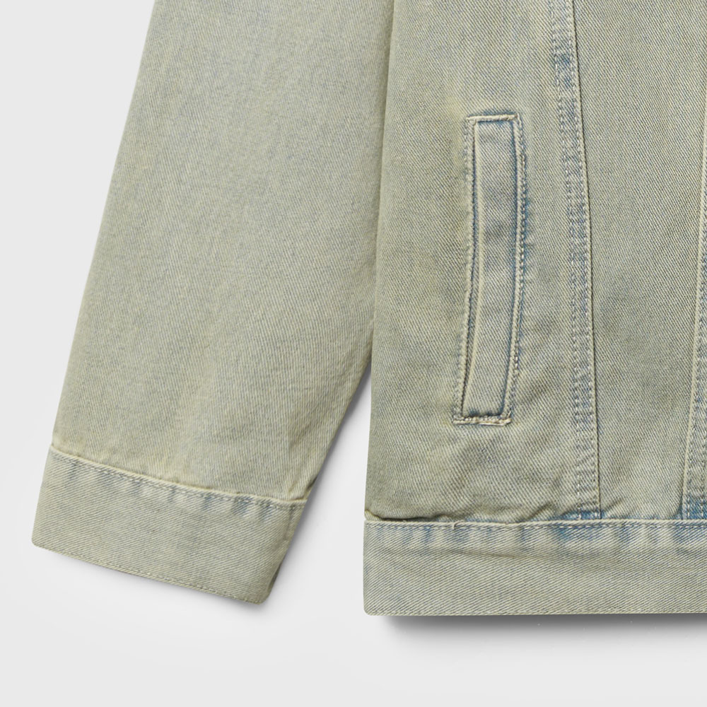 I Will Give You A New Heart And Put A New Spirit Christian Denim Jacket