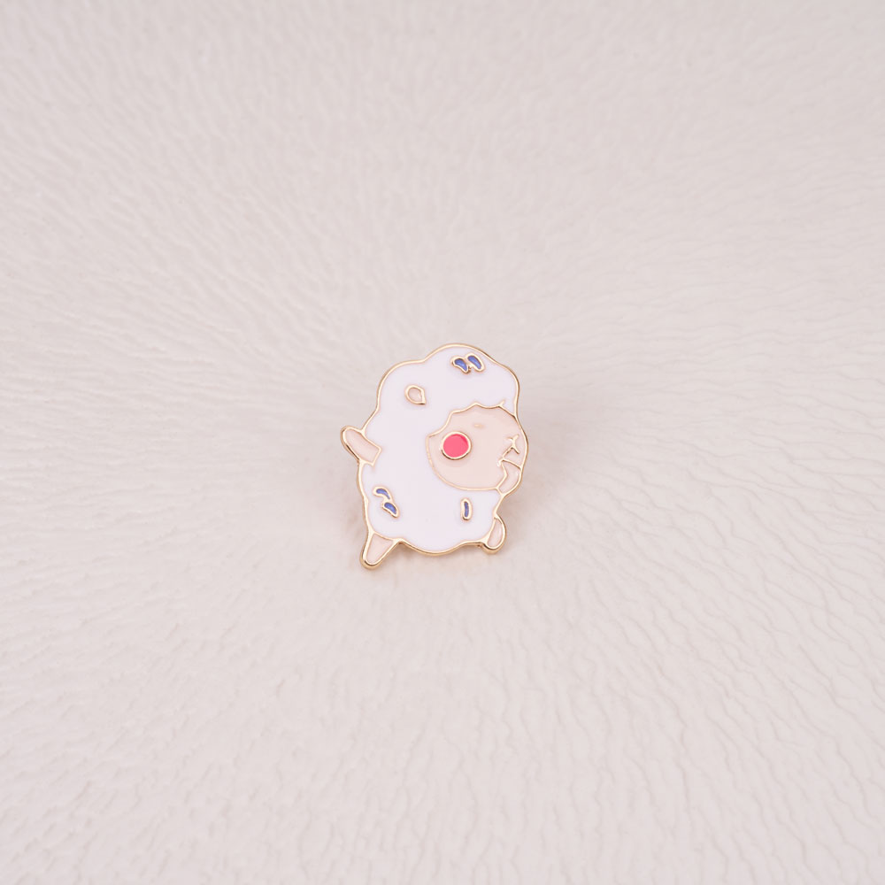 Jesus Lamb Enamel Pin