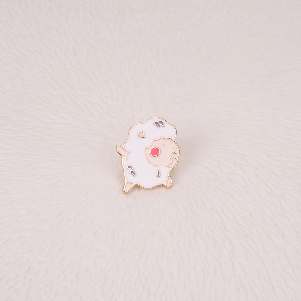 Jesus Lamb Enamel Pin