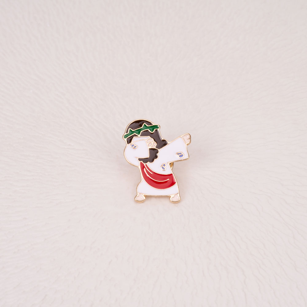 Jesus Lamb Enamel Pin