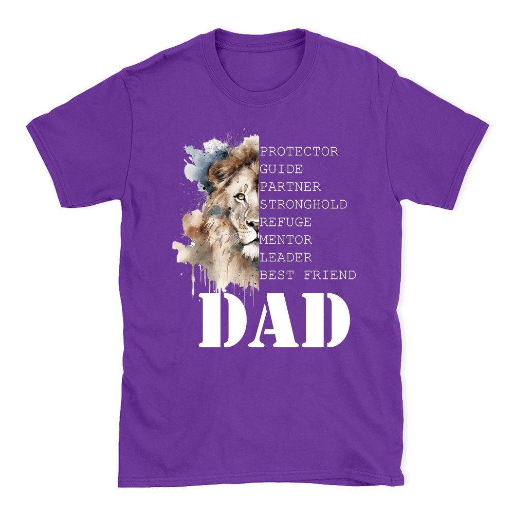 Dad And Lion Christian T-Shirt