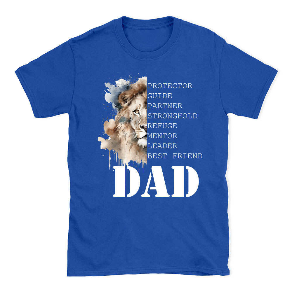 Dad And Lion Christian T-Shirt
