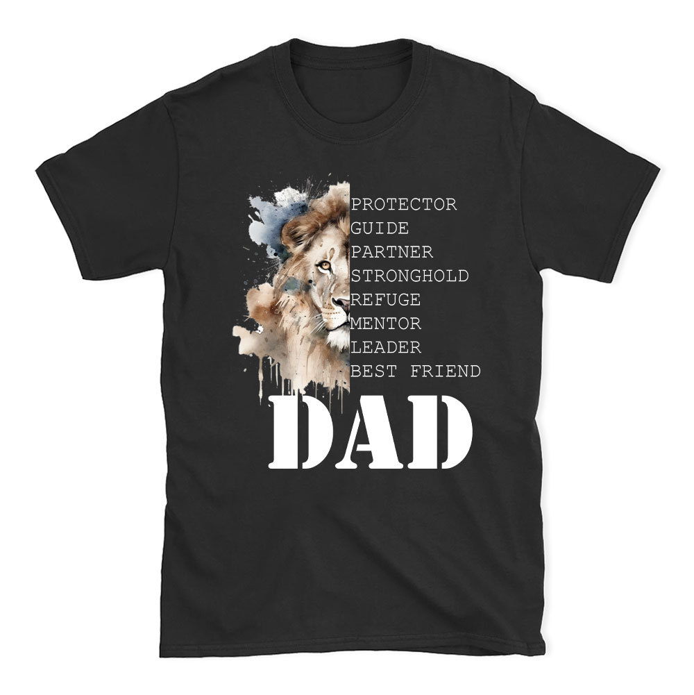 Dad And Lion Christian T-Shirt