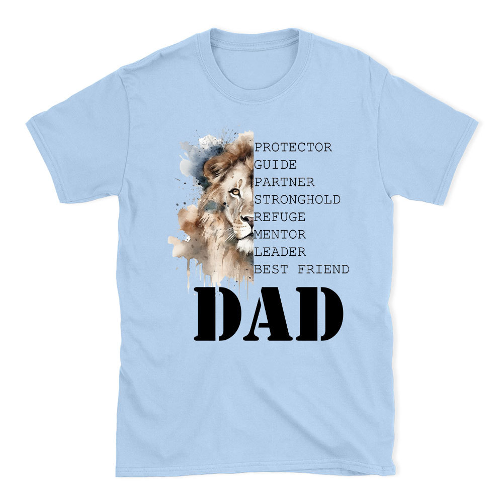 Dad And Lion Christian T-Shirt