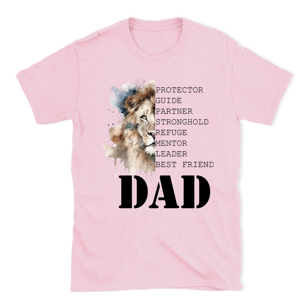 Dad And Lion Christian T-Shirt