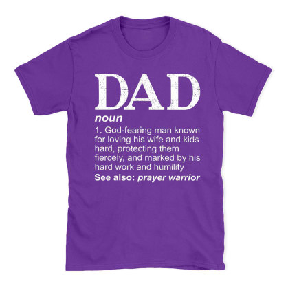 Dad See Also Prayer Warrior Christian T-Shit