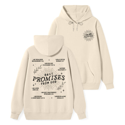 Daily Promises From God Classic Christian Hoodie