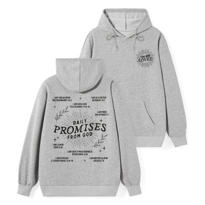 Daily Promises From God Classic Christian Hoodie