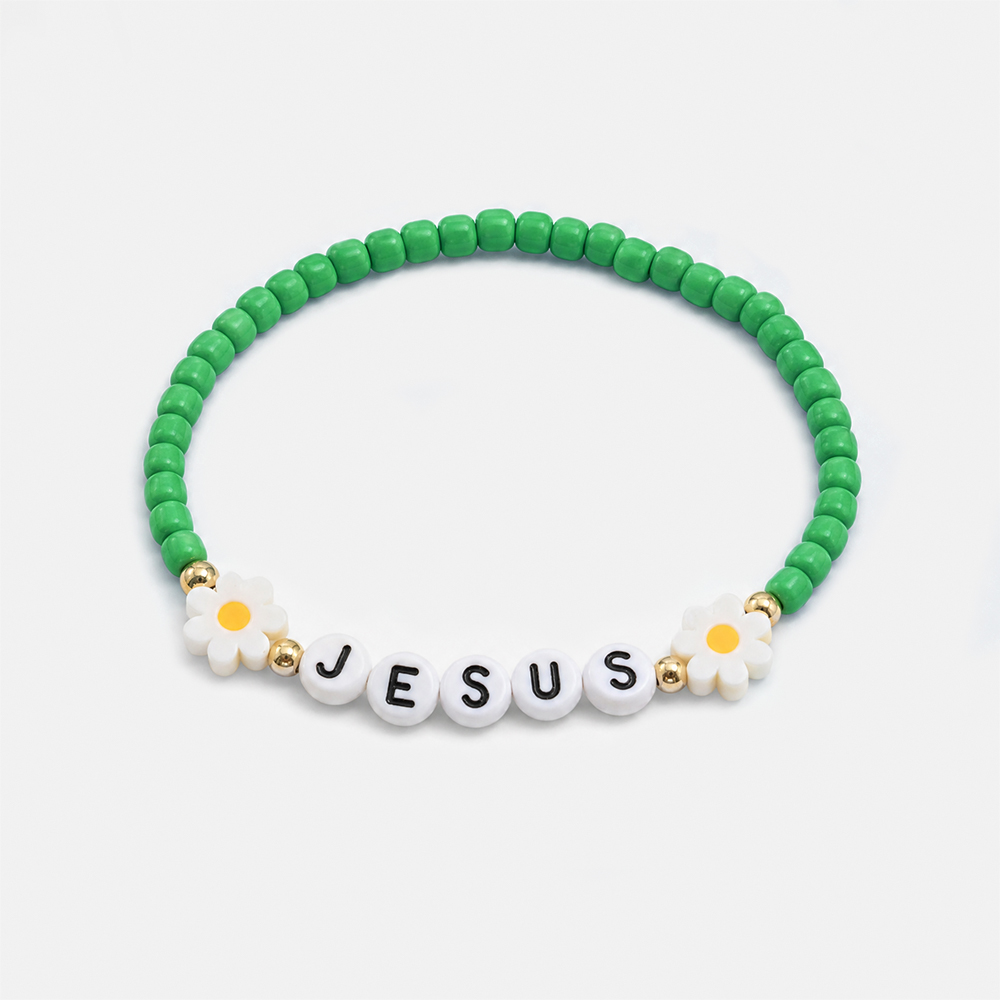 Daisy Faith Christian Bracelet