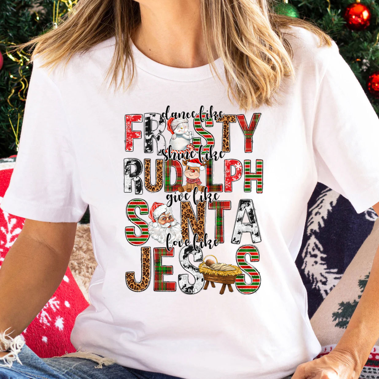 Dance Like Frosty Shine Christian T-Shirt