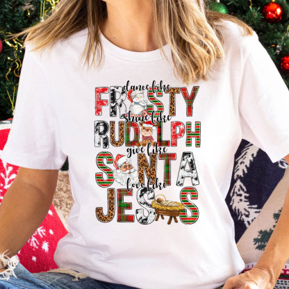 Dance Like Frosty Shine Christian T-Shirt