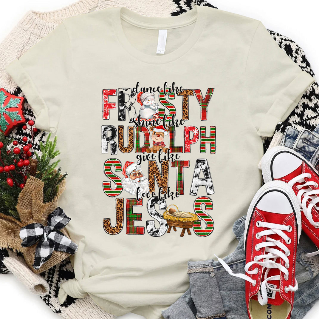 Dance Like Frosty Shine Christian T-Shirt