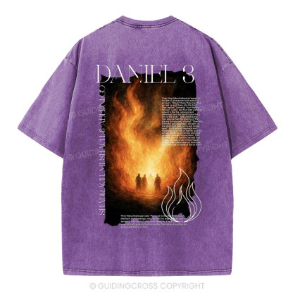 Daniel 3 Christian Washed T-Shirt