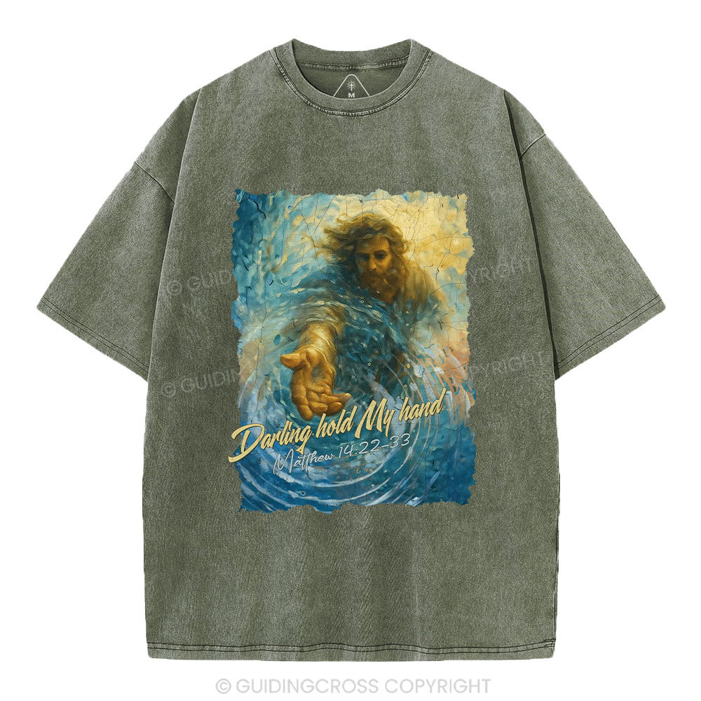 New-Sample Christian Washed T-Shirt Sale - GuidingCross