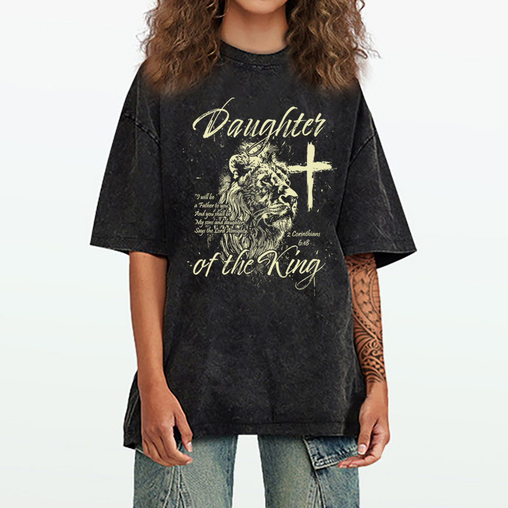 Daughter Of King Christian Washed T-Shirt