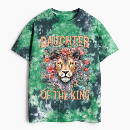 Daughter Of King Heavy Cotton Tie Dye T-Shirt