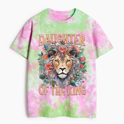 Daughter Of King Heavy Cotton Tie Dye T-Shirt
