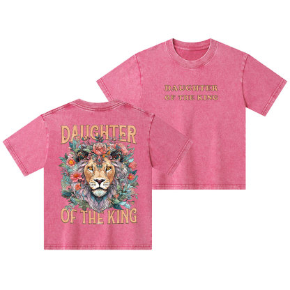 Daughtier Of The King Kid Washed T-Shirt