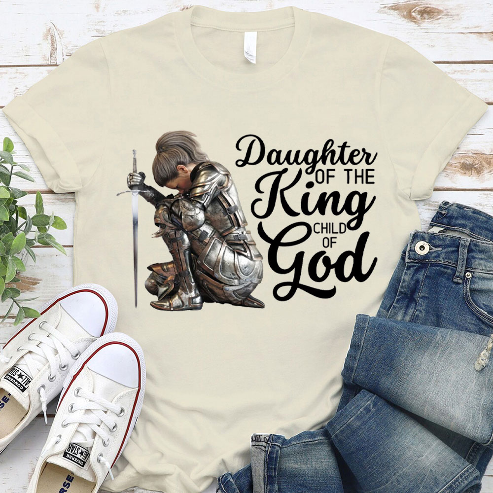 Personalized Daughter Of The King Child Of The God Christian T-Shirt