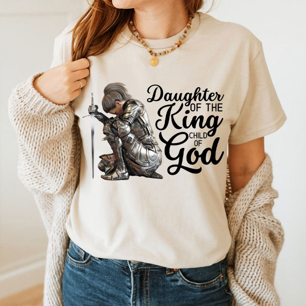 Personalized Daughter Of The King Child Of The God Christian T-Shirt